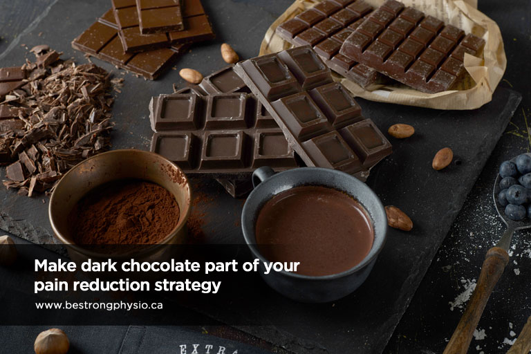 Make dark chocolate part of your pain reduction strategy