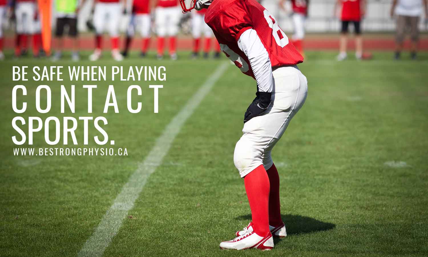 safe when playing contact sports