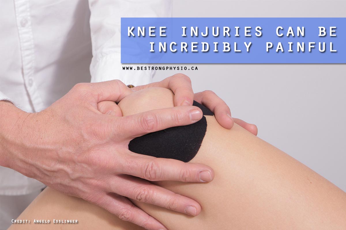 knee injuries are painful