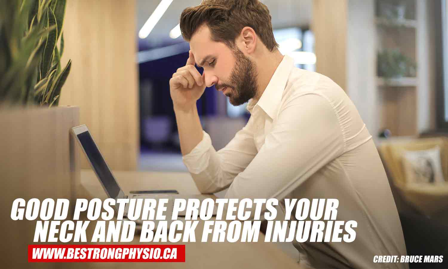 good posture protects neck