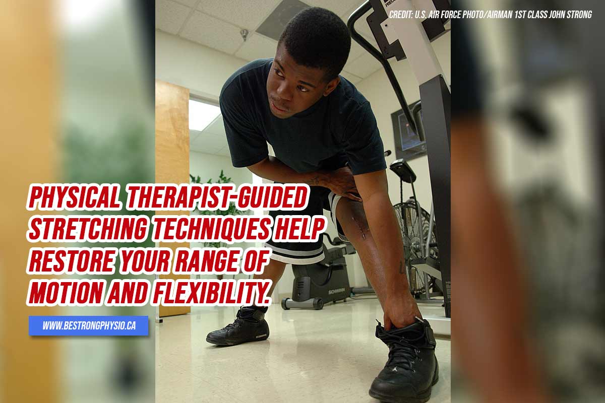 physical therapist guided